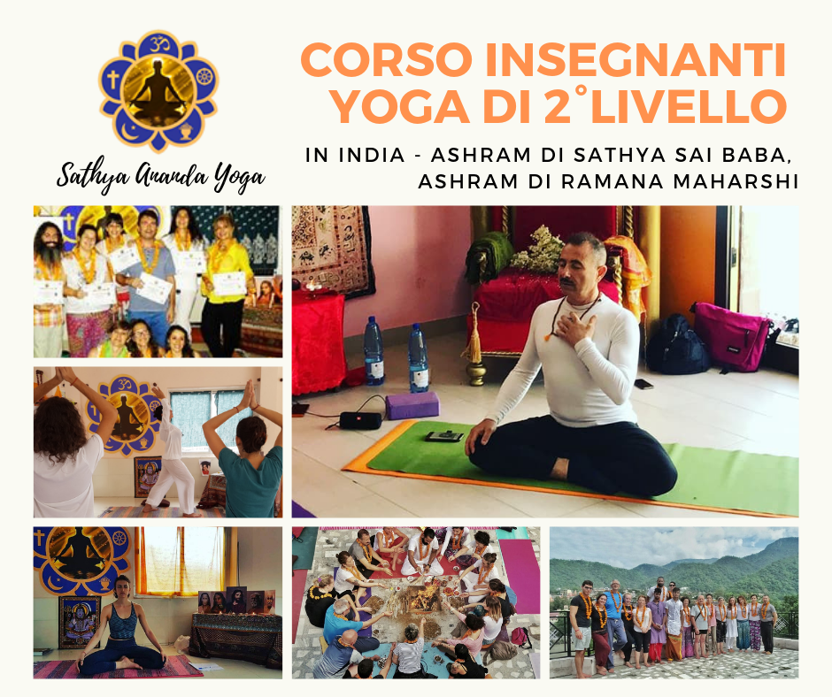 Corso Formazione INSEGNANTE YOGA  250 ore - Puttaparthi, INDIA